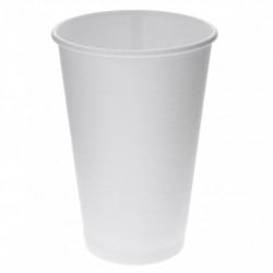 Vasos de cartón blancos café y refrescos