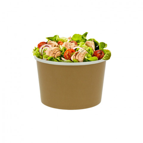 TIGELA DE SALADA EM CAIXA DECO KRAFT 480CC