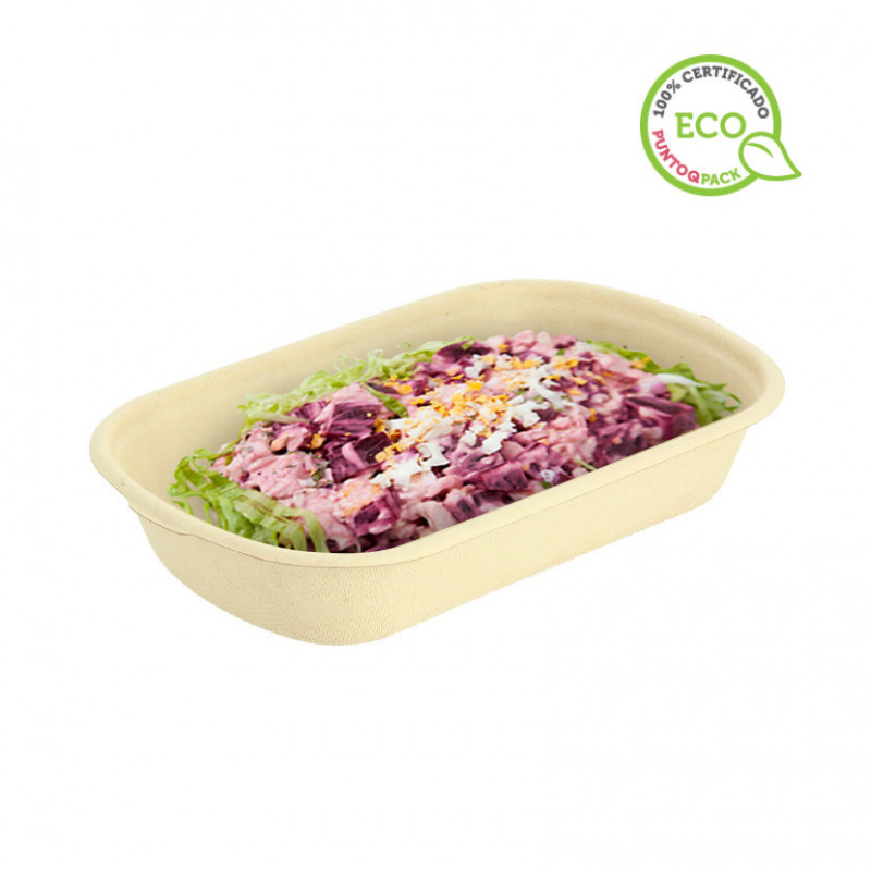 Sugarcane fiber containers (500cc) Sugarcane fiber containers (500cc)