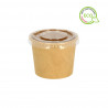 ECO kraft cardboard tub for sauces (90ml)