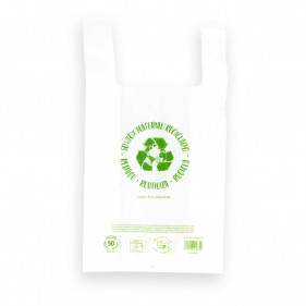 Saco biodegradável ECO 70% PE reciclado (42x53cm)