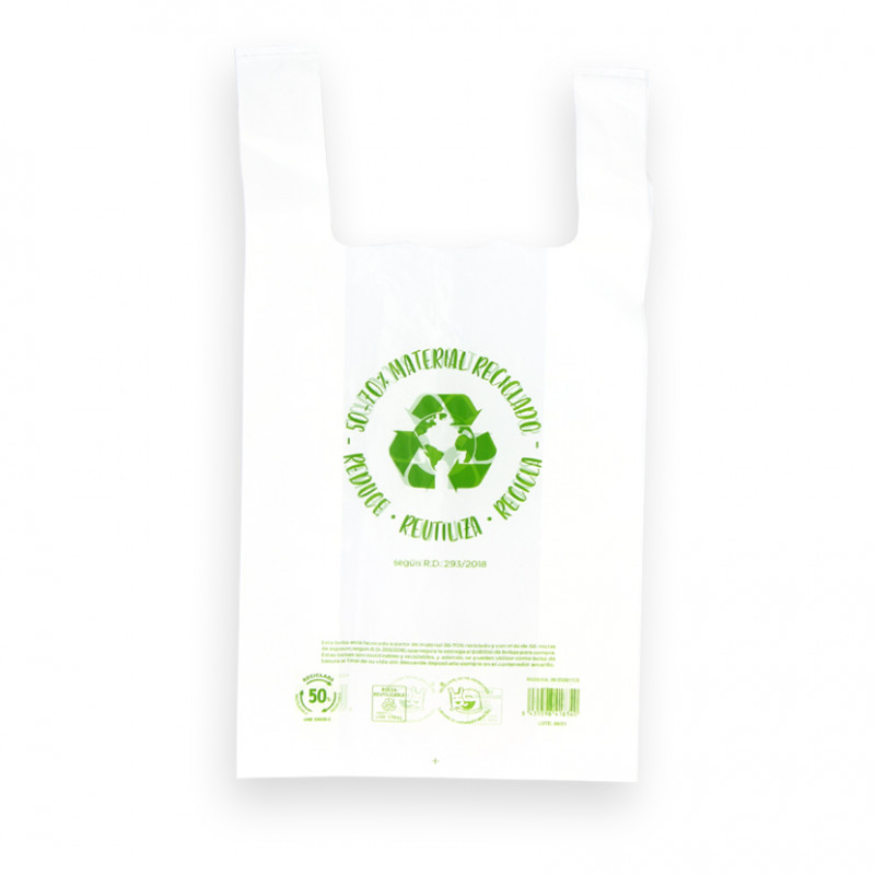 Sac biodégradable ECO 70% PE recyclé (42x53cm) Sac biodégradable ECO 70% PE recyclé (42x53cm)