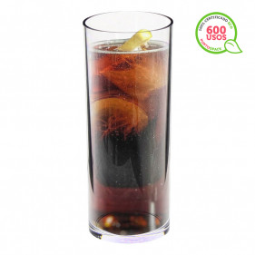 ECO reusable highball glass for spirits and soft drinks (300 ml)