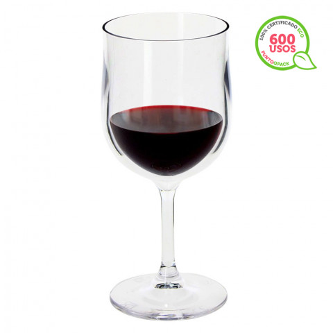 Copo de vinho ECO reutilizável (300 ml)
