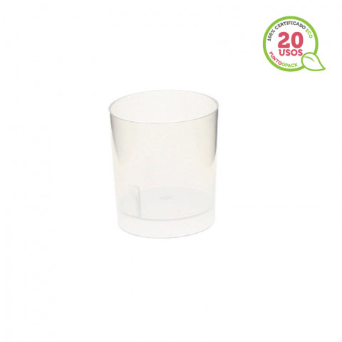 Vaso reutilizable para chupito (40ml)