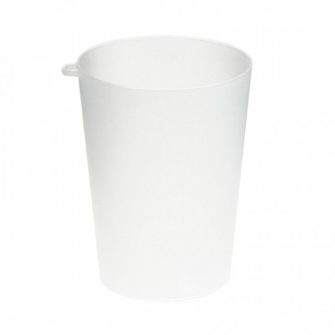 Vaso Frozen ECO reutilizable con argolla para sidra y media pinta (500ml)