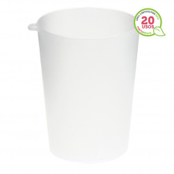 VIDRO ECO FROZEN REUTILIZÁVEL COM ANEL PARA MINI CERVEJA 900ML