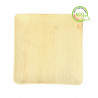 Palm leaf square plate (20x20 cm)