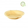 Assiette ronde en feuille de palmier (15Ø)