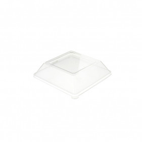 Couvercle pour plats carrés en fibre (13x13cm)