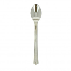 Mini cucharilla metalizada plata. Hasta fin de stock