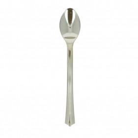 Mini cucharilla metalizada plata. Hasta fin de stock