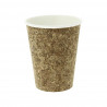 VASO CAFE PARA LLEVAR DE CARTON Y CORCHO COMPOSTABLE