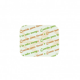Decorated Cardboard Lid for Container A500FE