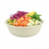 Fiber salad bowl for poke (750cc). Until end of stock