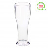 Long vessel for reusable eco beer (340 ml)