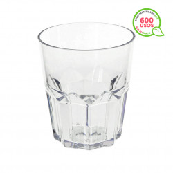 Brillar Plata Besugo Vaso de agua ECO reutilizable (330 ml)