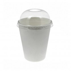 ECO fiber compostable cups for hot and cold drinks
