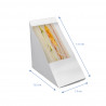 ENVASE SANDWICH DOBLE EN CARTON CON VENTANA