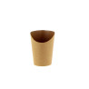 Vaso cartón kraft para gofre, fritos y wrap (8 Oz)