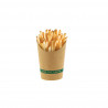 Kraft cardboard cup for waffles, fries and wraps (8 Oz)