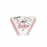 Wedge Cardboard Portion Pizza with generic drawing