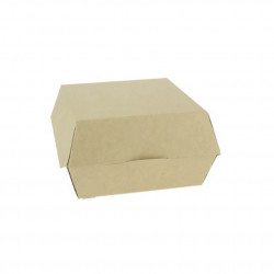 Cajas de cartón kraft para hamburguesas pequeñas