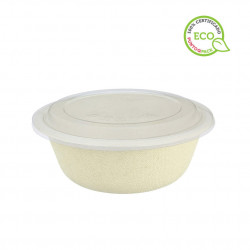 Salada de fibra compostável tigela (500cc)