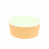 Envase de cartón deco kraft con tapa especial poke bowl (750ml)