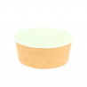 Envase de cartón deco kraft con tapa especial poke bowl (750cc)