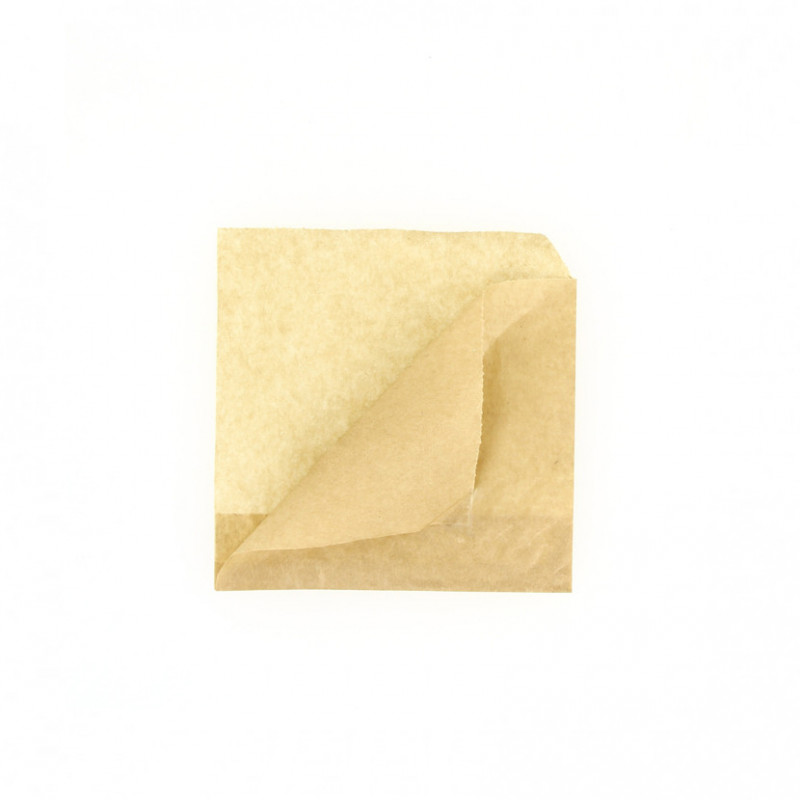 Carta kraft antigrasso per hamburger (11x11cm) Carta kraft antigrasso per hamburger (11x11cm)