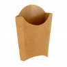 Frasco médio para batatas fritas em papel kraft. Até o fim do estoque
