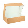 Kraft box for cookies and pastries (19.5 x 13 x 5cm)