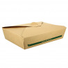 CAJA DE CARTON ECO KRAFT ESTANCA 1400CC