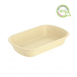 Contenitori in fibra di canna da zucchero (500cc)