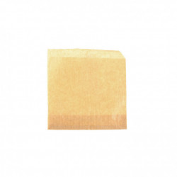 Papel para hamburguesas kraft antigrasa (11x11cm)