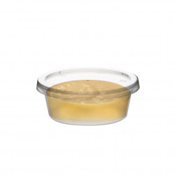 Pot transparent pour sauces avec couvercle (85cc)