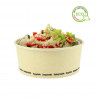 ENVASES PARA ENSALADAS EN FIBRA DE BAMBU COMPOSTABLE 750ML