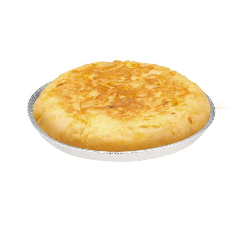 Récipient rond en aluminium pour tortilla Récipient rond en aluminium pour tortilla