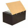 CAJAS PARA FRITOS NEGRAS KRAFT GRANDES Y AUTOMONTABLES