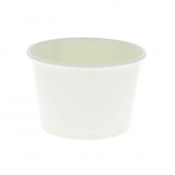 Vaschette gelato bianco 240ml (8Oz)