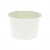 Potes de sorvete branco 240ml (8Oz)