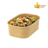 ENVASES KRAFT ESTANCOS PARA COMIDAS CALIENTES Y FRIAS 750CC