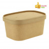 ENVASES KRAFT ESTANCOS PARA COMIDAS CALIENTES Y FRIAS 1000CC