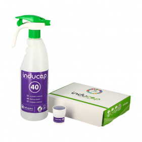 Kit 12 cápsulas de limpiador multiusos ultraconcentradas con botella etiquetada