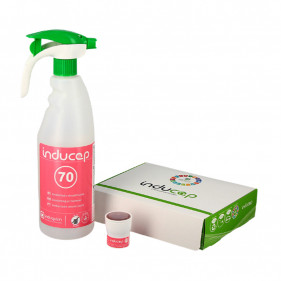 Kit 12 cápsulas de ambientador desodorizante ultraconcentradas con botella etiquetada