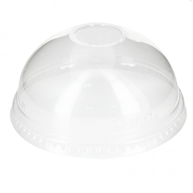 Tapa cúpula sin agujero para vaso postre (10Ø) Tapa cúpula sin agujero para vaso postre (10Ø)