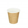 Vasos de cartón para café deco kraft