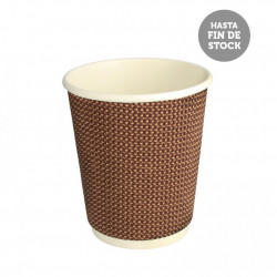 Cardboard cups for double-sided coffee
