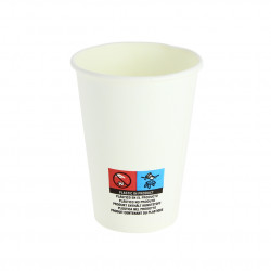 Vaso vending de cartón blanco para café y agua (200ml)